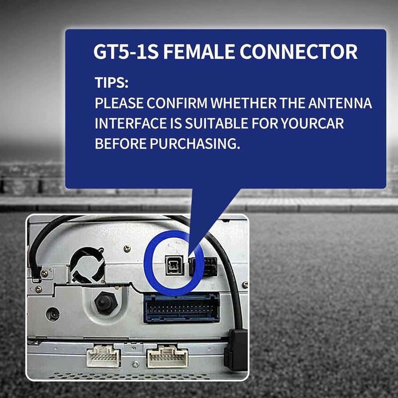 Anina هوائي GPS نشط للسيارة متوافق مع راديو الملاحة Kenwood DDX/DNX/KNA/DDX Alpine JVC متوافق مع تويوتا هوندا نيسان - Image 3